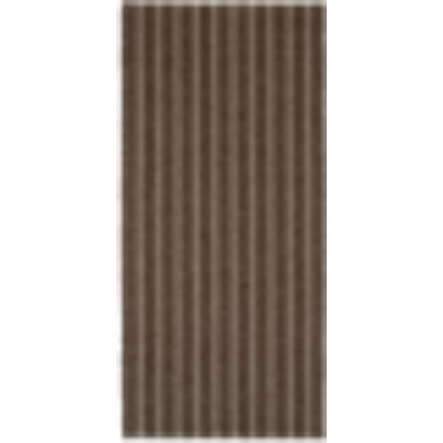 Horredsmattan Plastic Rand, Brun, 70x150