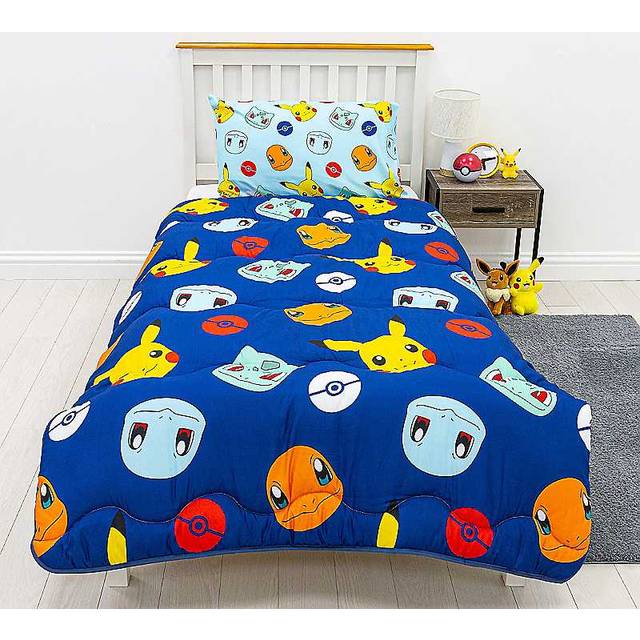 Pokemon - Coverless Quilt - Multi Colour - One Size