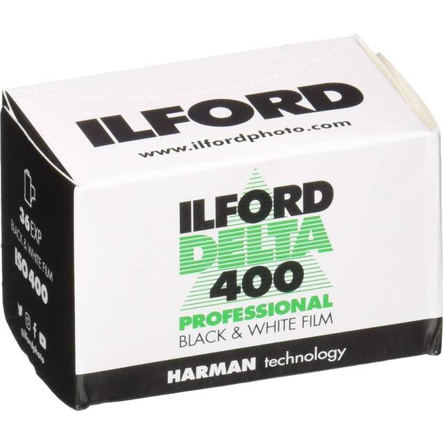Ilford Black and White 1748192 Delta Pro Fast Fine Grain Film  ISO 400  35mm  36 Exposures 3 Pack
