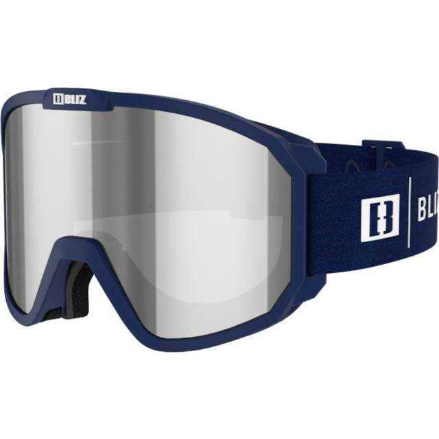 Bliz Rave JR - Smoke w silver mirror Dark blue