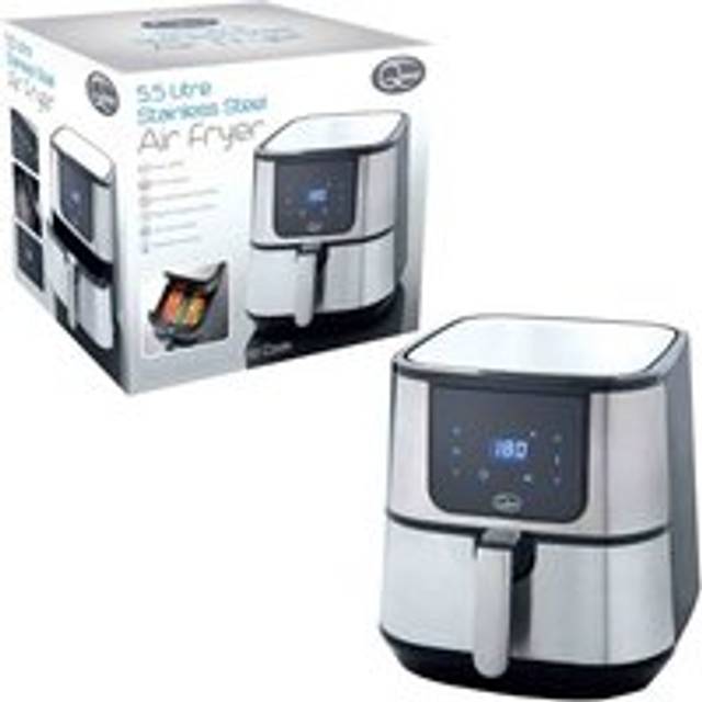 Quest 5.5 litre air fryer / rapid flow circulation cooking / non-stick coating