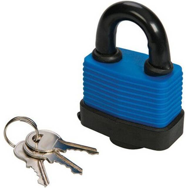 50mm Weather Resistant Security Padlock 11mm Shackle Outdoor Secure Gate Lock