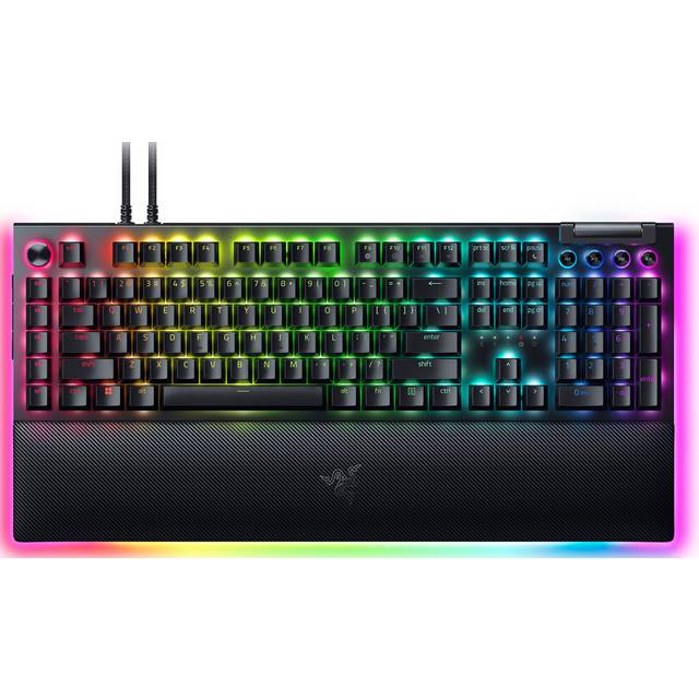 Razer BlackWidow V4 Pro - Mechanical Gaming Keyboard (Yellow Switch)