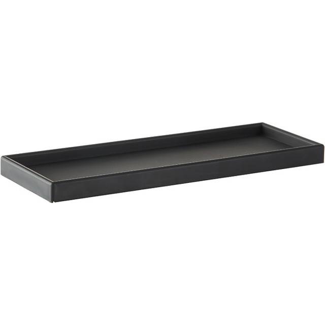Sej Design bakke flot sort gummi. 6 størrelser, fra 99,- kr. krydderibakke. Hurtig levering. - størrelse 25 x 9 cm small