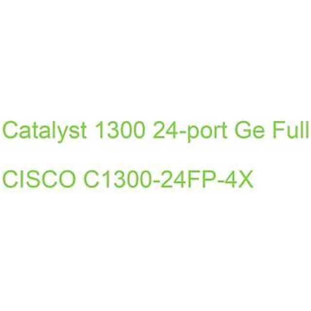 Cisco Catalyst 1300-24FP-4X Managed Switch 24 Port GE Full PoE 4x10GE SFP+ Limited Lifetime Protection (C1300-24FP-4X)