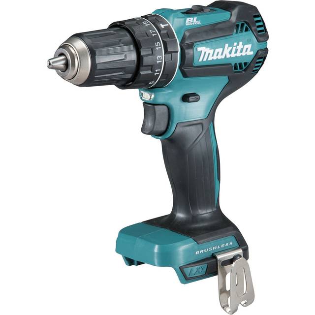 Makita DHP485F001 18V LXT Lithium Ion Brushless Combi Hammer Drill - 2x 3.0ah