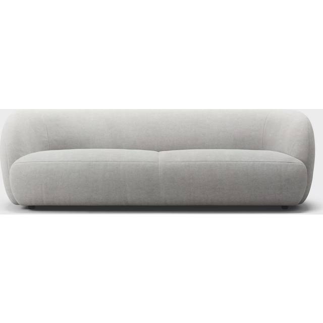 Decotique Atelier Soffa 3-sits Moon White - 3-sitssoffor Micro Chenille Moon White - 11102037
