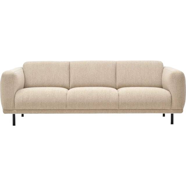 Polspotten Teddy Soffa 3-sits Beige - 3-sitssoffor Bouclé Beige - 559-020-007