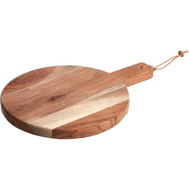 Socorro Extra Small Round Acacia Wood Board - Natural - One Size