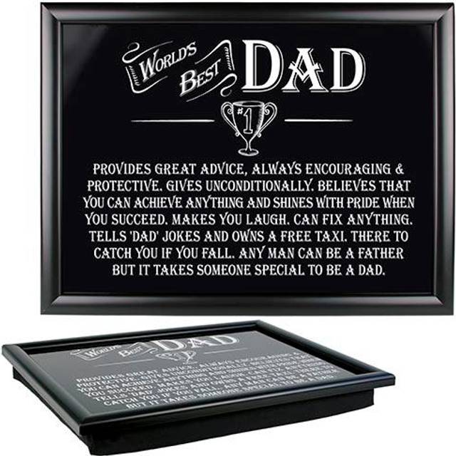 Ultimate Man Gift Lap Tray - Worlds Best Dad
