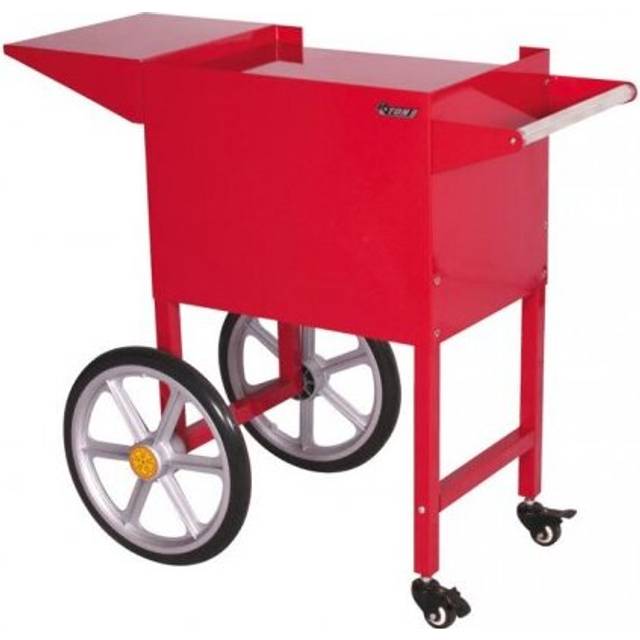 Red Medium Popcorn Machine Cart 6oz & 8oz Popcorn Poppers Eton POP6C