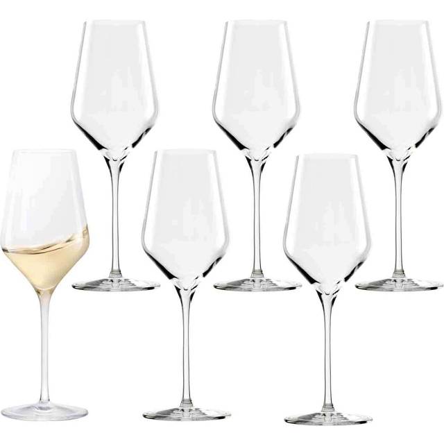StÃ¶lzle Set of 6 White Wine Glasses Made in Germany StÃ¶lzle Quatrophil Range