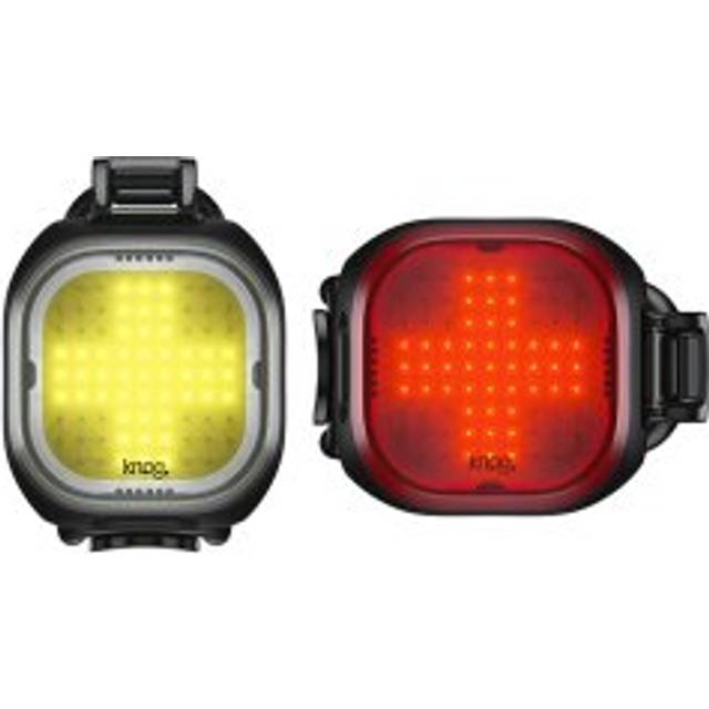 Knog Blinder Mini Cross Twinpack Black Lygtesæt