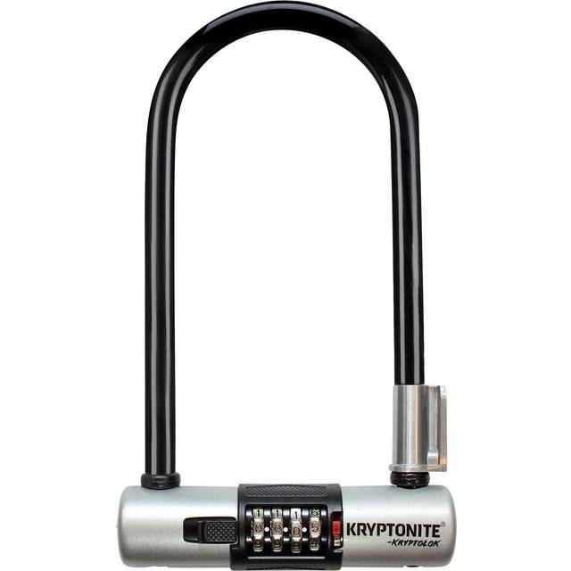Bygellås Kryptonite U-Lock Combo 10cm x 2032cm inkl fäste Svart