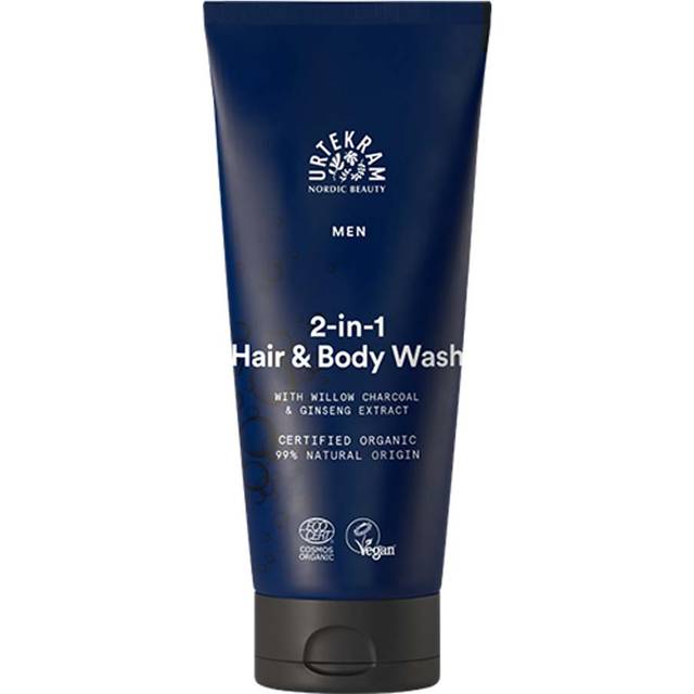 Urtekram Organic Men&apos;s 2-in-1 Hair &amp; Body Wash - 200ml