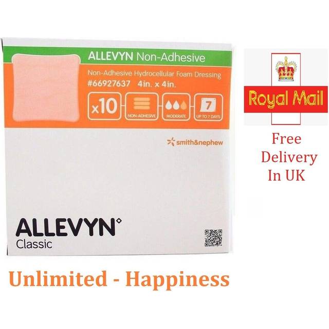 Allevyn AG Non Adhesive Dressings 10cm x 10cm - 10