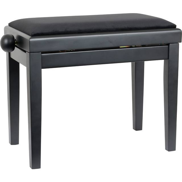 (B-Stock) Innox PB 40BK-M Piano Bench (Matt Black with Black Fabric)