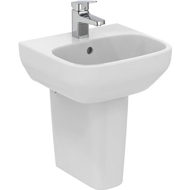 Ideal Standard I.life A 40Cm Handrinse Basin With Semi-pedestal Pack, White