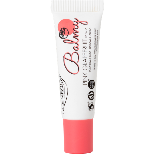 PuroBIO Balmy Lip Balm 10 ml Pink Grapefrugt