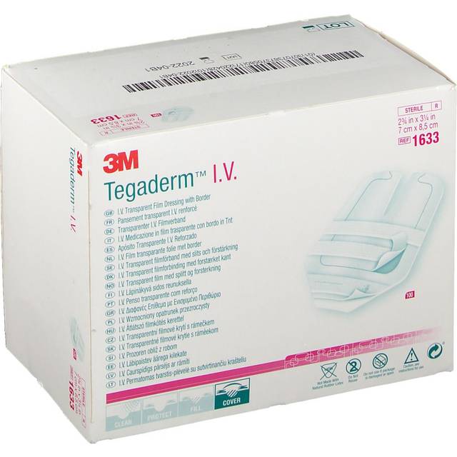 3m TegaDerm 10cm x 12cm Sterile Film IV Dressing