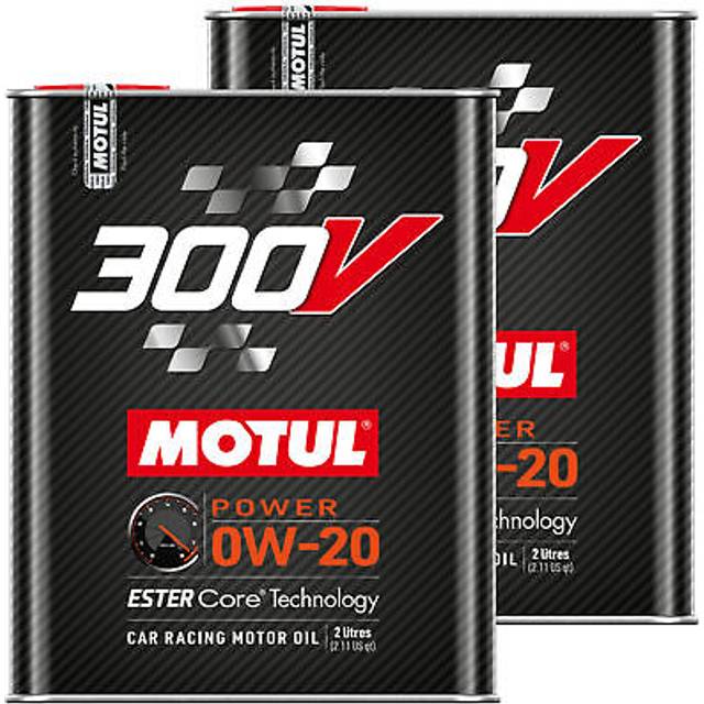 Motul 300V Power Synthetic Motorsport Engine Oil - 2 Litre, 0W20