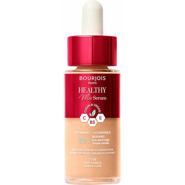 Bourjois Healthy Mix Let foundation For et naturligt look Skygge 51W Light Vanilla 30 ml