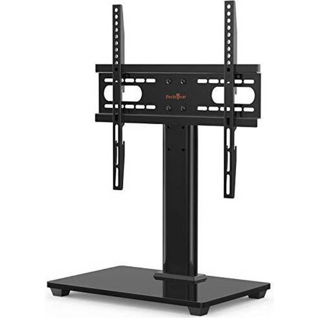 "Perlegear Table Top TV Stand for 26""-55"" TVs Holds 40 KG Max.VESA 400x400mm-Height Adjustable TV stand"