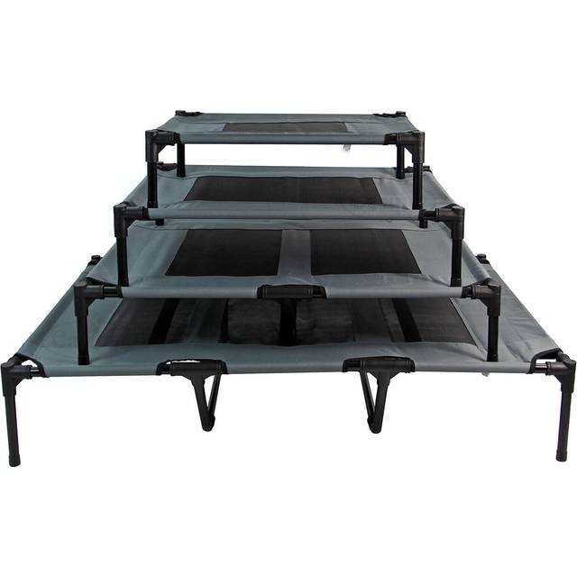 Small Elevated Dog Bed Pet Cat Mesh Raised Cot Indoor Outdoor