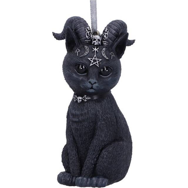 Pawzuph Hexenkatze Weihnachtskugel 10cm