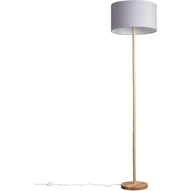 Heather Light Wood Floor Lamp