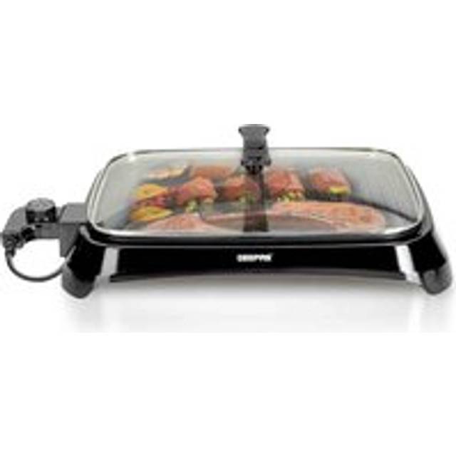 Indoor Smokeless Electric Barbeque Grill With Hot Plate