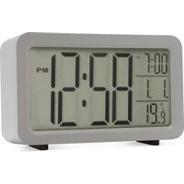 Acctim Harley Digital Alarm Clock - Pigeon Grey