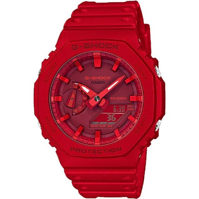 Casio G-Shock Carbon Core Guard Resin Strap Analog Digital GA-2100-4A GA2100-4 200M Men's Watch