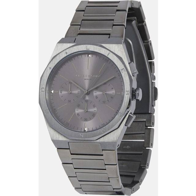 Liebeskind Berlin Unisex analog kvartsklocka med armband i rostfritt stål LT-0346-MC, Pistol