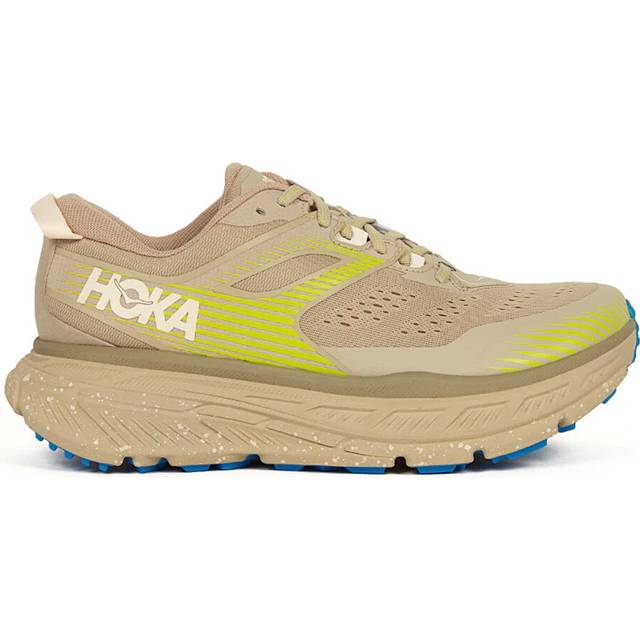 Hoka One One Stinsons Atr 6 Mens Light Brown Running Shoes - Size UK 9.5