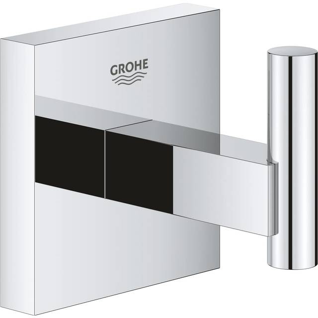 Start Cube Robe Hook - Bathroom Wall Mounted Shower Towel Hanger (Metal, Concealed Fastening, Including Screws and