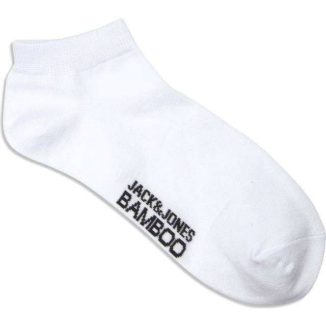 Socks Jack & Jones Basic Bamboo Short (Lot de 5) - Blanc