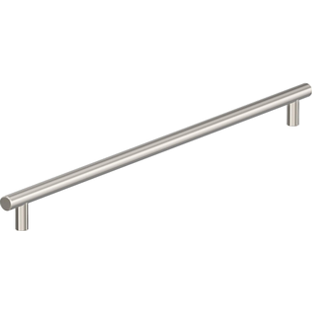 Amerock BP54026CSG9 | Sterling Nickel Appliance Pull | 24 inch (610mm) Center-to-Center Cabinet Handle | Bar Pulls | Furniture Hardware