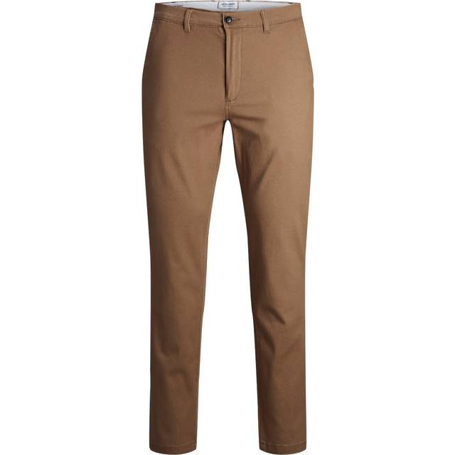 Large chino Trousers Jack & Jones Marco Dave - Marron - 46x34