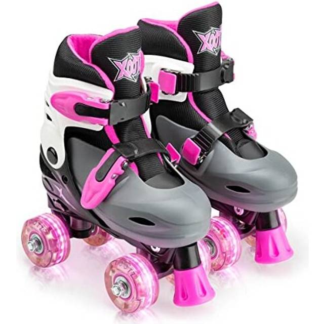 Quad Led Skates - Pink - Medium - Xootz