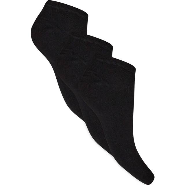 Decoy 3-pack Bamboo Classic Sneaker Socks - Black - Strl 37/41 * Kampanj *