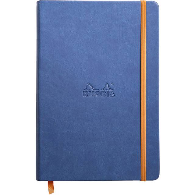 Rhodiarama : Hardcover Notebook : A5 : 96 Sheets : 90gsm : Sapphire Blue