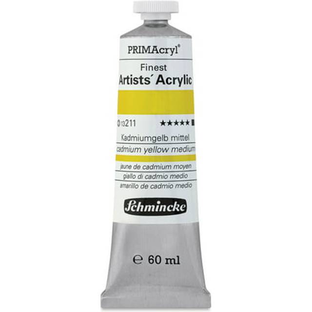 Schmincke : Primacryl Acrylic : 60ml : Cadmium Yellow Medium