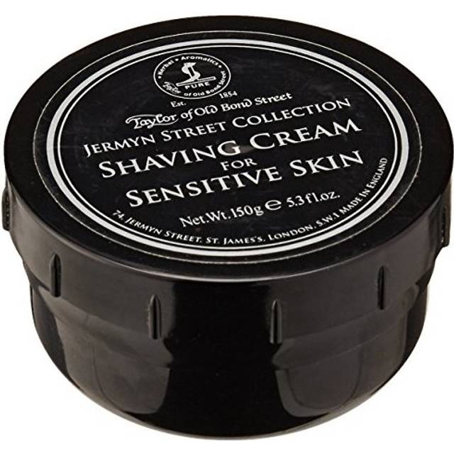 Taylor of Old Bond Street Jermyn Street Luxury Shaving Cream for Sensitive Skin, 5.3-Ounce