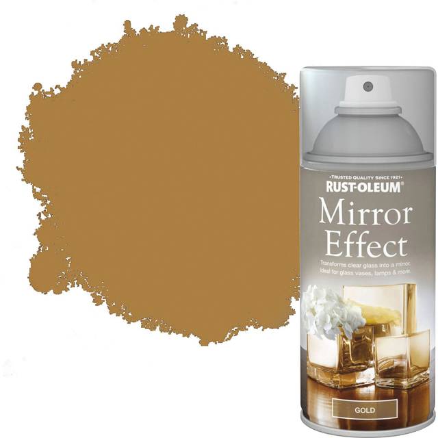 Rust-Oleum Gold Mirror Effect Spray Paint Gloss 150ml
