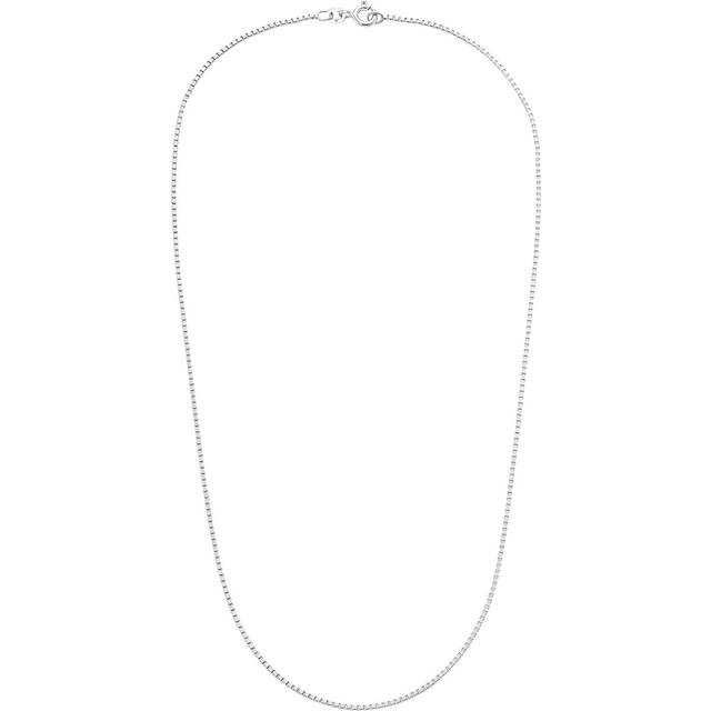 Silverhalsband - Venezialänk, 42 cm / 1,5 mm