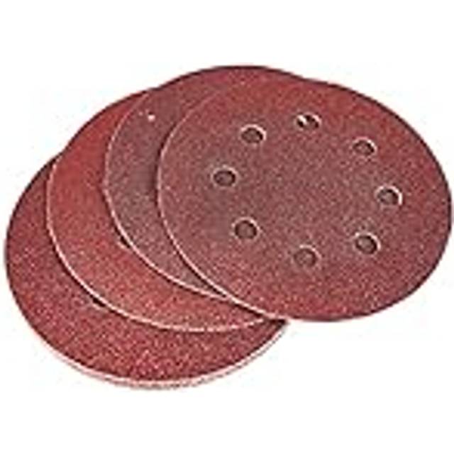 Amtech 115mm 10 Piece Circular Sanding Sheet Set - P80 Grit