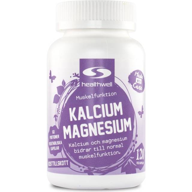 Healthwell Kalcium/Magnesium , 120 kaps