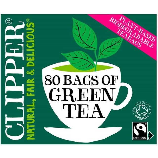 Clipper Green Tea 80 Tea Bags