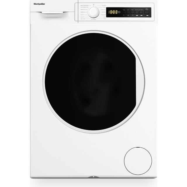MONTPELLIER MWD8514W 8 kg Washer Dryer - White, White